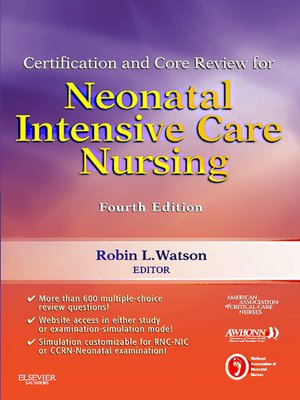 cover image of Certification and Core Review for Neonatal Intensive Care Nursing--E-Book